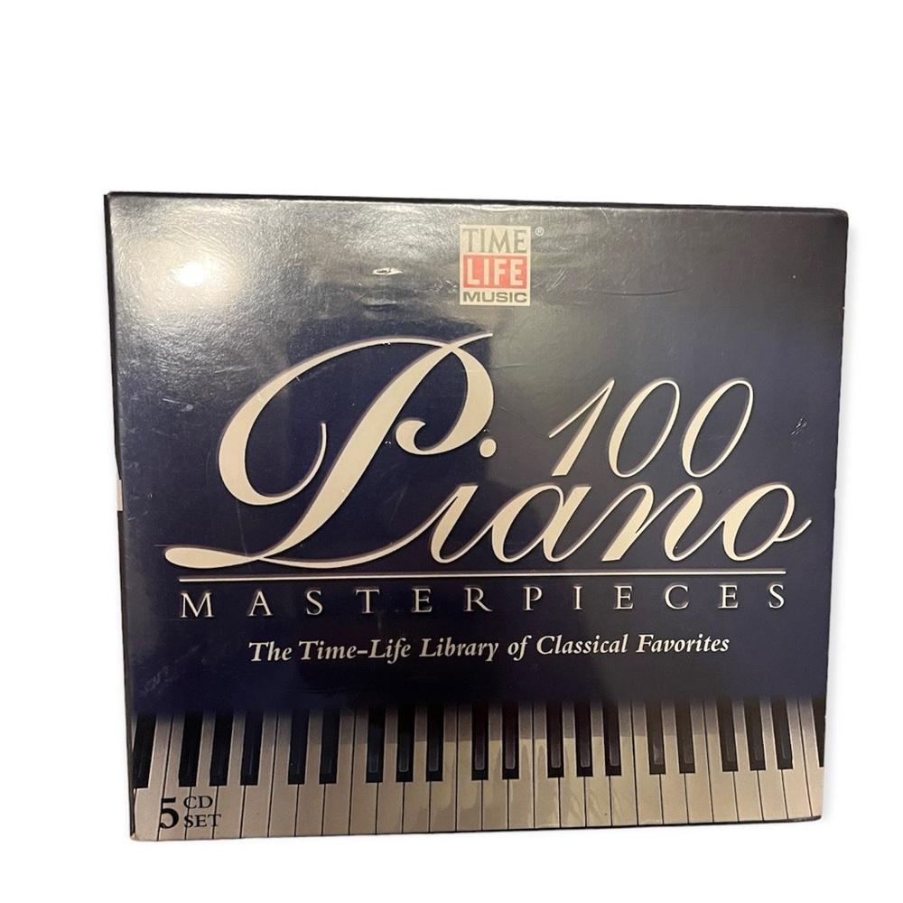Time-Life Music 100 Piano Masterpiece 5 CD Set New Sealed